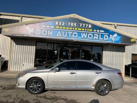 2010 Lexus ES 350 for sale at Don Auto World in Houston TX