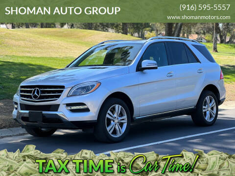 2014 Mercedes-Benz M-Class for sale at SHOMAN AUTO GROUP in Davis CA