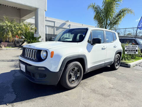 2017 Jeep Renegade for sale at Best Rate Motors in Davis CA
