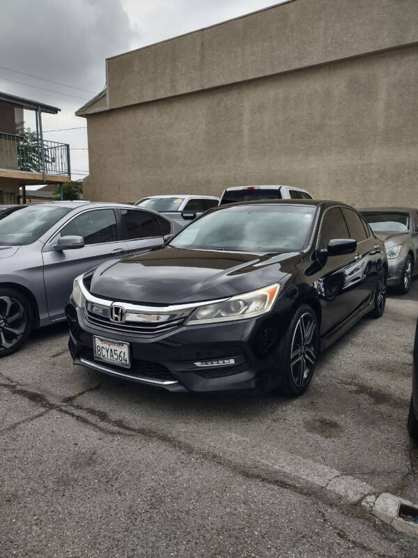 2016 Honda Accord for sale at Segura Motors in El Monte CA