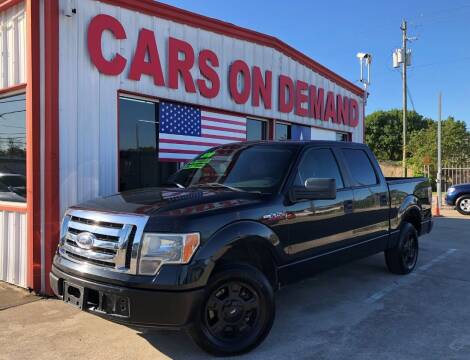 2010 Ford F-150 for sale at Cars On Demand 2 in Pasadena TX