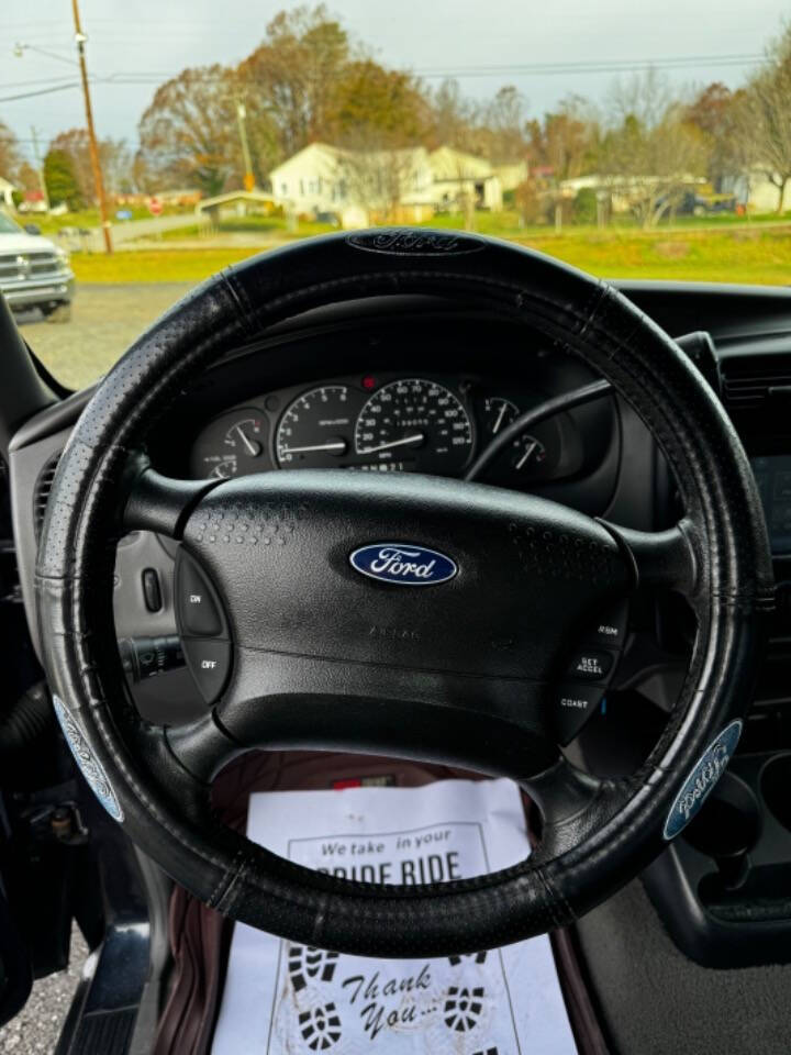 2001 Ford Ranger for sale at Backroad Motors, Inc. in Lenoir, NC