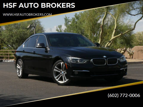 2016 BMW 3 Series for sale at HSF AUTO BROKERS in Phoenix AZ