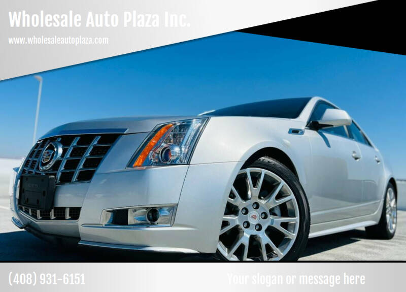 2013 Cadillac CTS for sale at Wholesale Auto Plaza Inc. in San Jose CA
