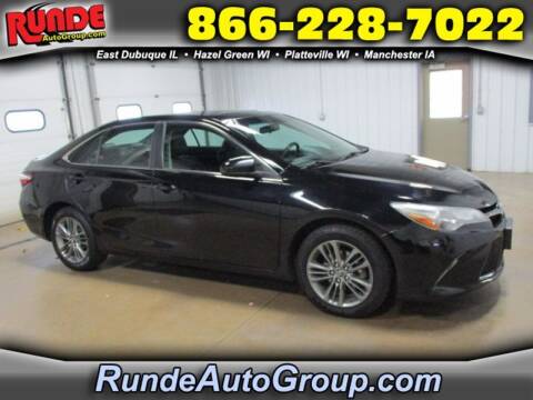 2017 Toyota Camry for sale at Runde PreDriven in Hazel Green WI
