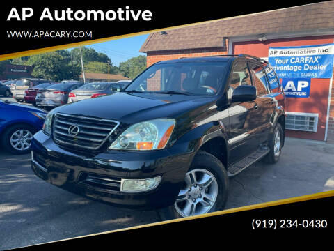 2005 Lexus GX 470 for sale at AP Automotive in Cary NC