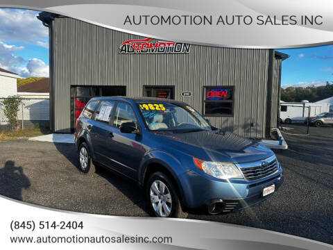 2010 Subaru Forester for sale at Automotion Auto Sales Inc in Kingston NY