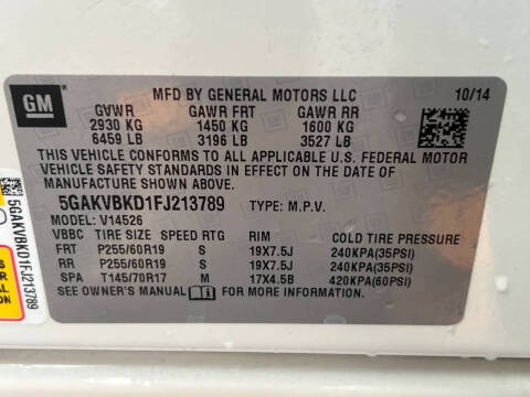 2015 Buick Enclave Leather