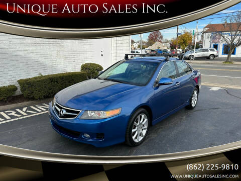2008 Acura TSX for sale at Unique Auto Sales Inc. in Clifton NJ