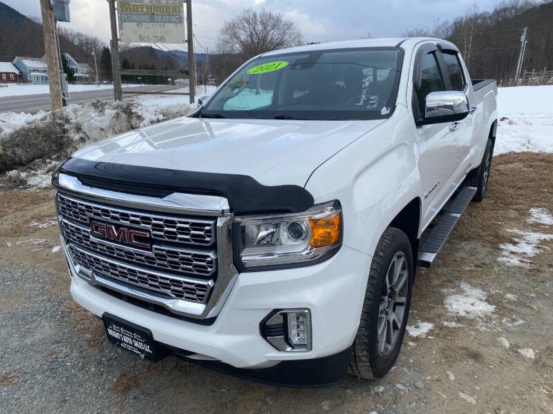 2021 GMC Canyon for sale at Wright's Auto Sales in Townshend VT