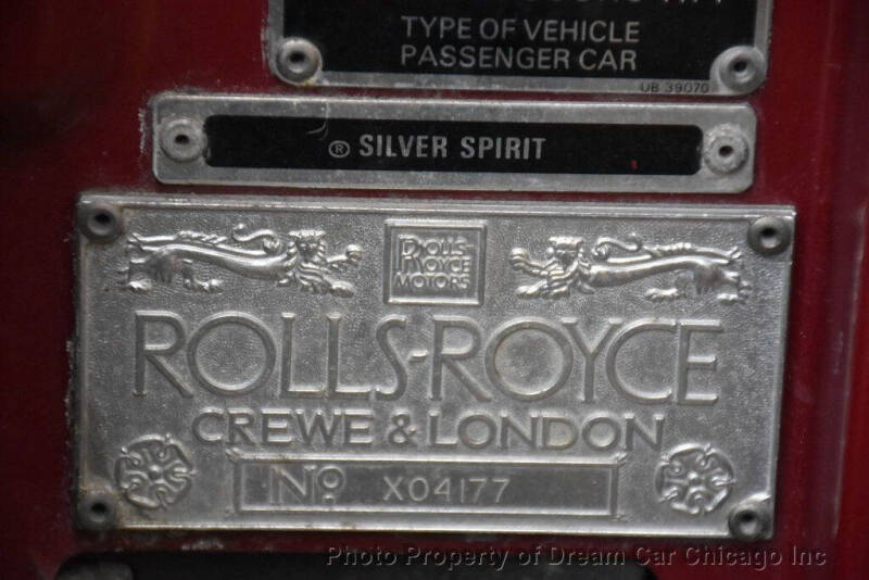 1982 Rolls-Royce Silver Spirit