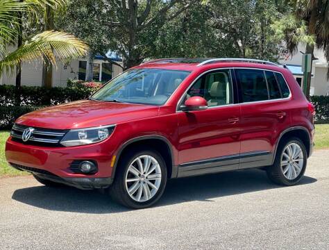 2012 Volkswagen Tiguan for sale at VE Auto Gallery LLC in Lake Park FL