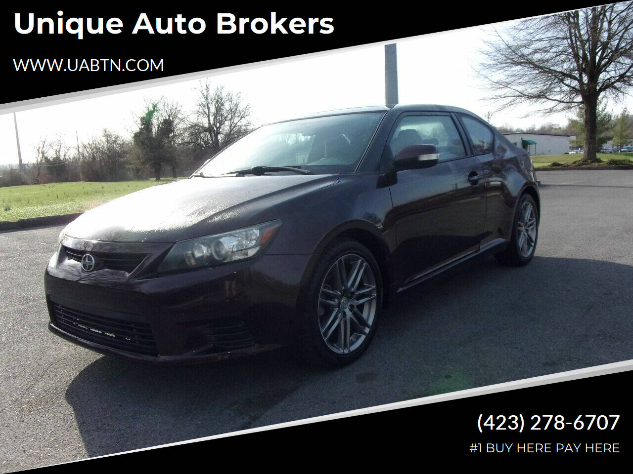 Dk. Red 2011 Scion tC Base Base 2dr Coupe 6M 1