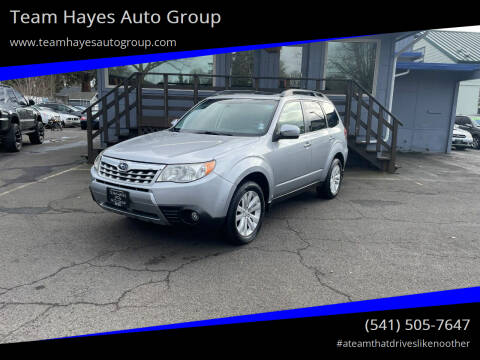 2013 Subaru Forester for sale at Team Hayes Auto Group in Eugene OR