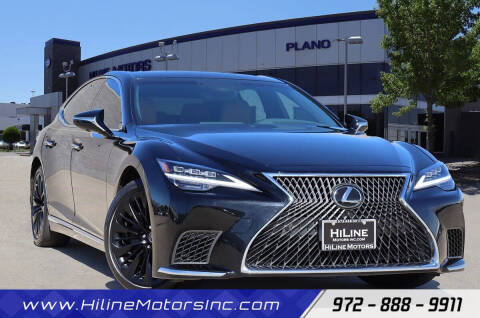 2021 Lexus LS 500 for sale at HILINE MOTORS in Plano TX