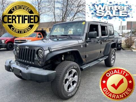 2016 Jeep Wrangler Unlimited for sale at RT28 Motors in North Reading MA