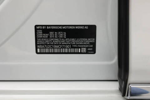 2021 BMW 7 Series ALPINA B7 xDrive