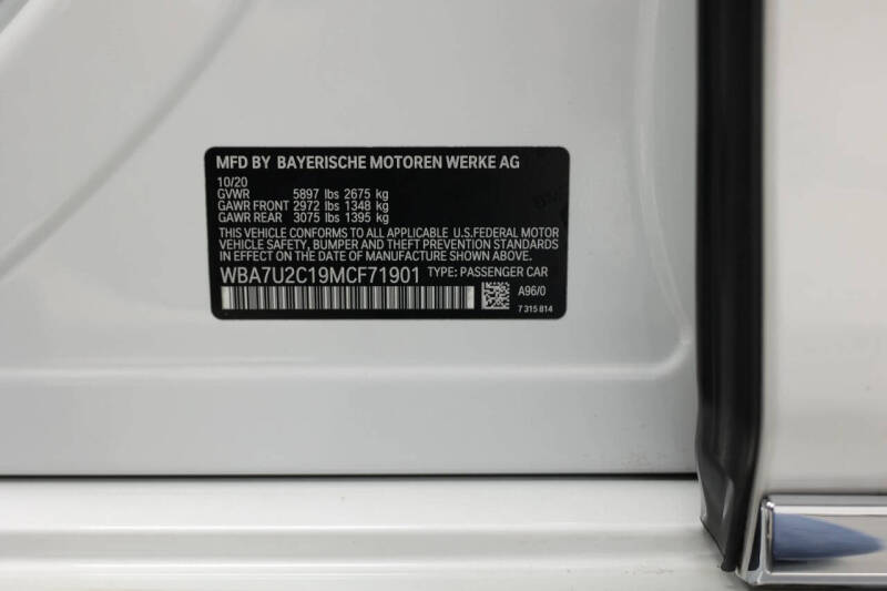 2021 BMW 7 Series ALPINA B7 xDrive