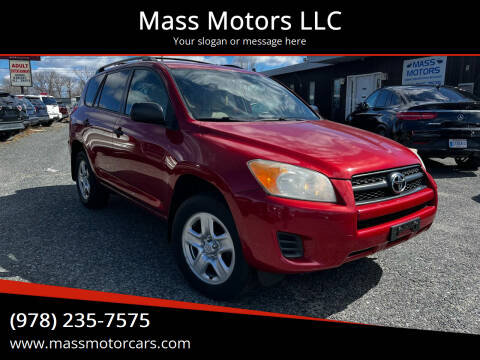 2011 Toyota RAV4 for sale at Mass Motors LLC in Worcester MA