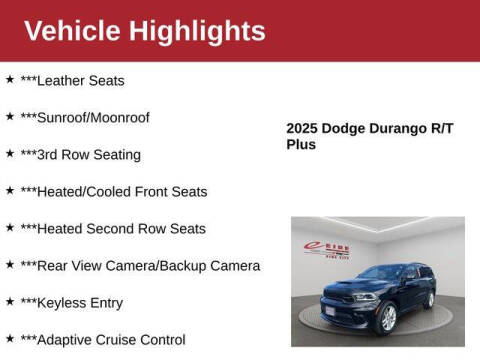 2025 Dodge Durango R/T Plus