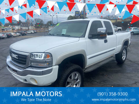 2006 GMC Sierra 1500 for sale at IMPALA MOTORS in Memphis TN