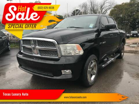 2010 Dodge Ram Pickup 1500 for sale at Texas Luxury Auto in Houston TX