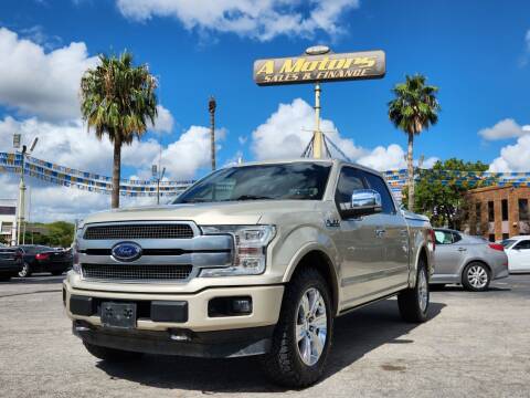 2018 Ford F-150 for sale at A MOTORS SALES AND FINANCE in San Antonio TX