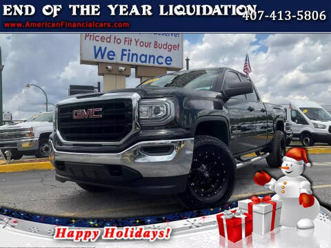 2018 GMC Sierra 1500 for sale at American Financial Cars in Orlando FL