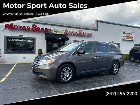 2013 Honda Odyssey for sale at Motor Sport Auto Sales in Waukegan IL