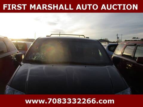 2016 Chrysler Town and Country for sale at First Marshall Auto Auction in Harvey IL