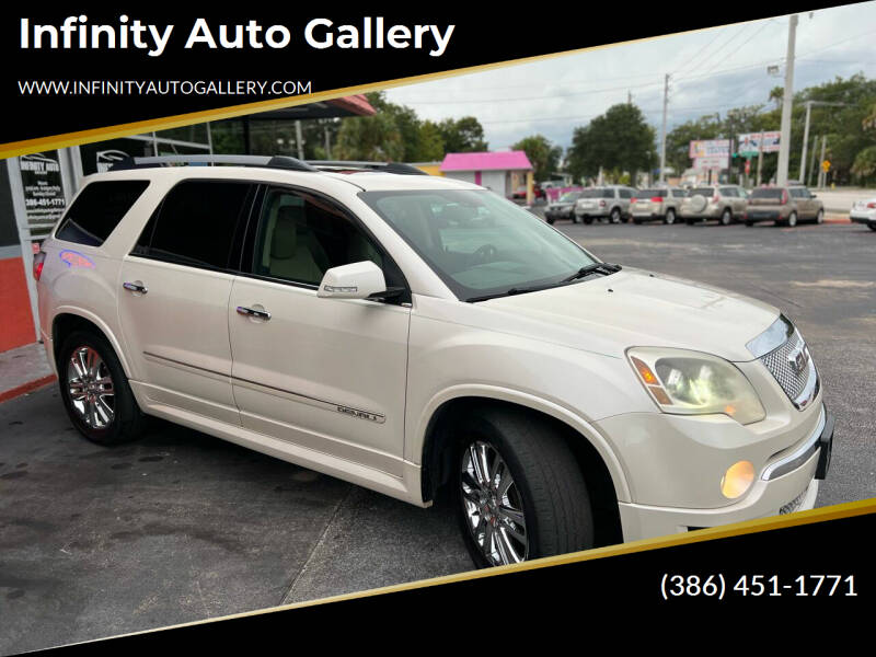 2011 GMC Acadia for sale at Infinity Auto Gallery in Daytona Beach FL