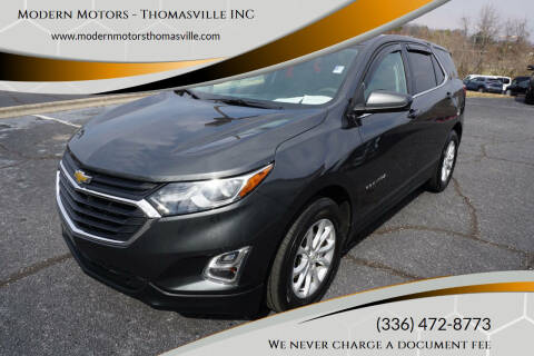 2019 Chevrolet Equinox for sale at Modern Motors - Thomasville INC in Thomasville NC