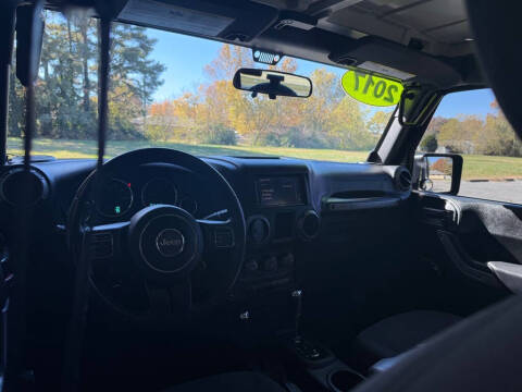 2017 Jeep Wrangler Unlimited Sport