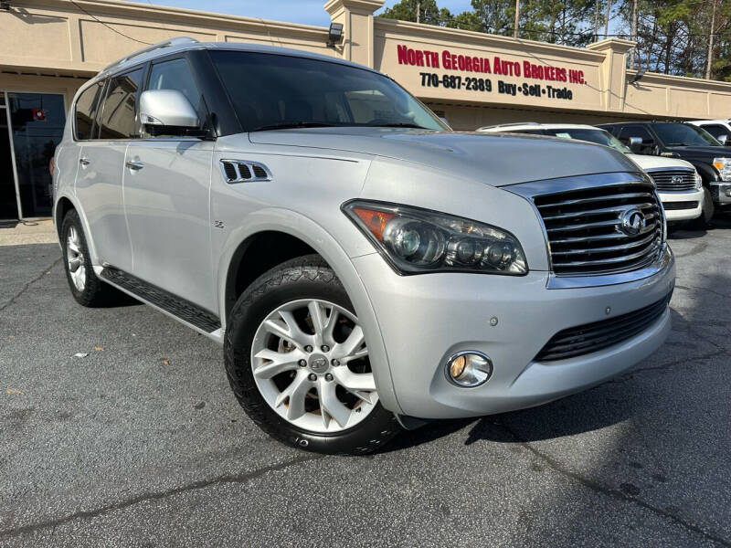 2014 Infiniti QX80 for sale at North Georgia Auto Brokers in Snellville GA