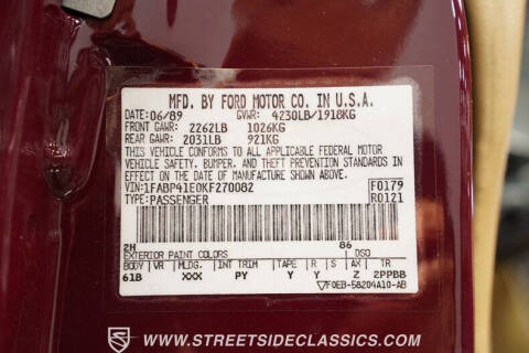 1989 Ford Mustang LX 5.0