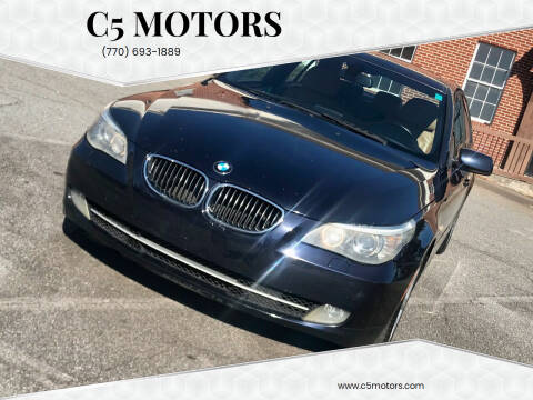 2009 BMW 5 Series for sale at C5 Motors in Marietta GA