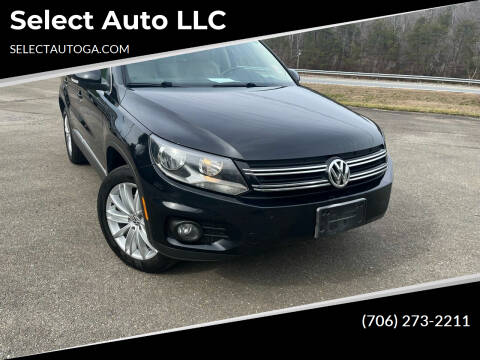 2012 Volkswagen Tiguan for sale at Select Auto LLC in Ellijay GA