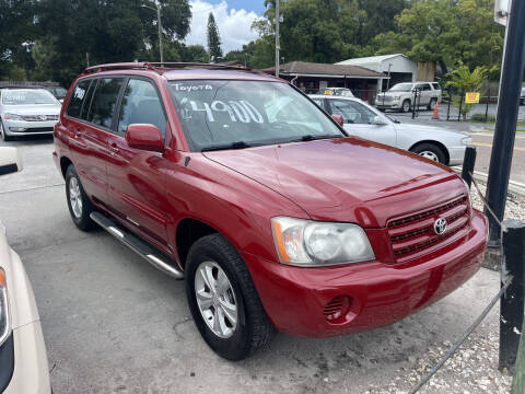 2001 Toyota Highlander for sale at Bay Auto Wholesale INC in Tampa FL