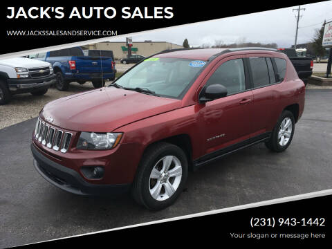 2016 Jeep Compass for sale at JACK'S AUTO SALES in Traverse City MI