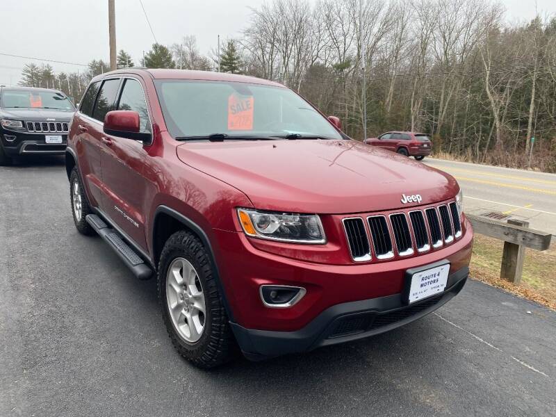 2014 Jeep Grand Cherokee for sale at Route 4 Motors INC in Epsom NH