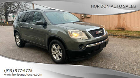 2011 GMC Acadia for sale at Horizon Auto Sales in Raleigh NC