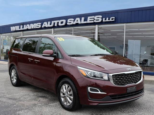 2020 Kia Sedona for sale at Williams Auto Sales, LLC in Cookeville TN