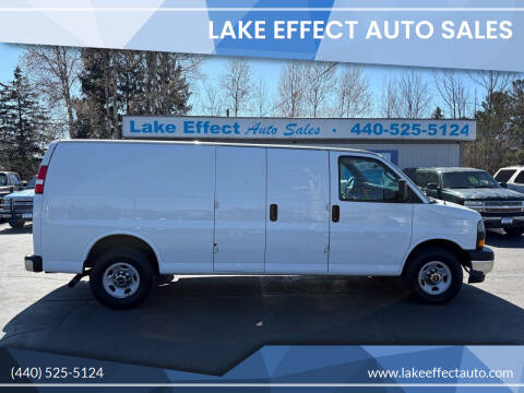 2017 GMC Savana for sale at Lake Effect Auto Sales in Chardon OH