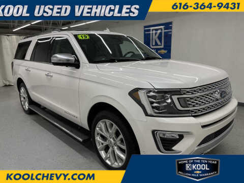 2019 Ford Expedition MAX for sale at Kool Chevrolet Inc in Grand Rapids MI