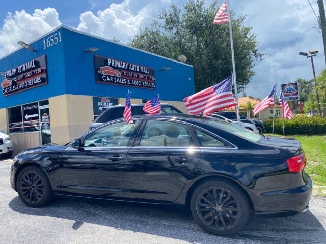 2014 Audi A6 for sale at Primary Auto Mall in Fort Myers, FL