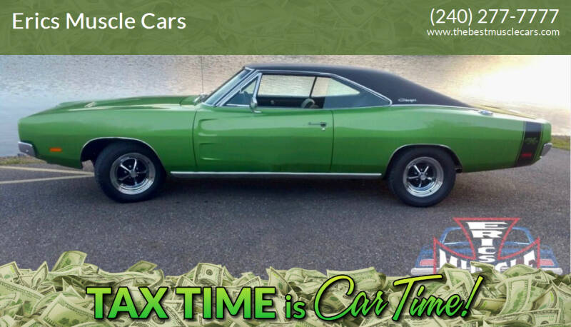 1969 Dodge Charger for sale at Erics Muscle Cars in Clarksburg MD