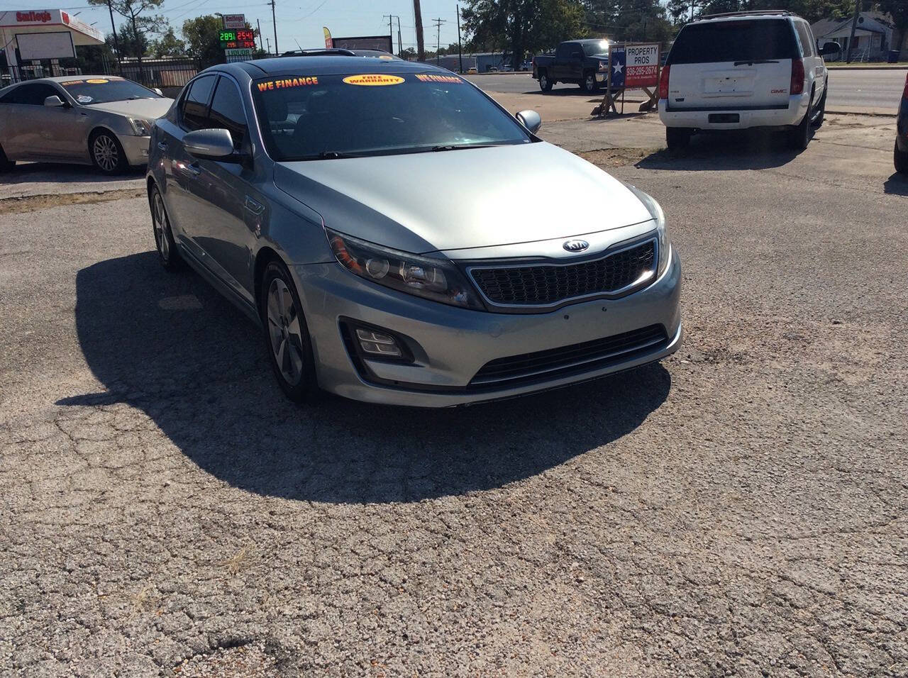 2014 Kia Optima Hybrid for sale at SPRINGTIME MOTORS in Huntsville, TX