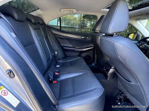 2015 Lexus IS 250 Crafted Line