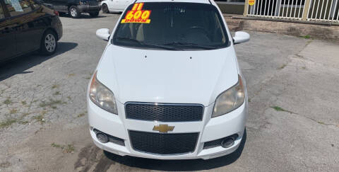 2011 Chevrolet Aveo for sale at Rent To Own Cars & Sales Group Inc in Chattanooga TN