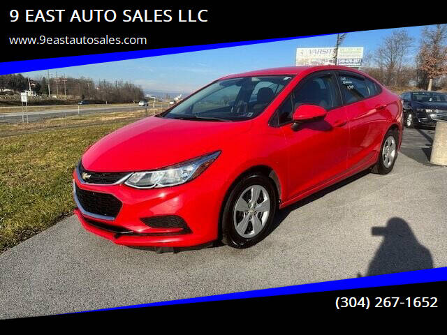 2018 Chevrolet Cruze for sale at 9 EAST AUTO SALES LLC in Martinsburg WV